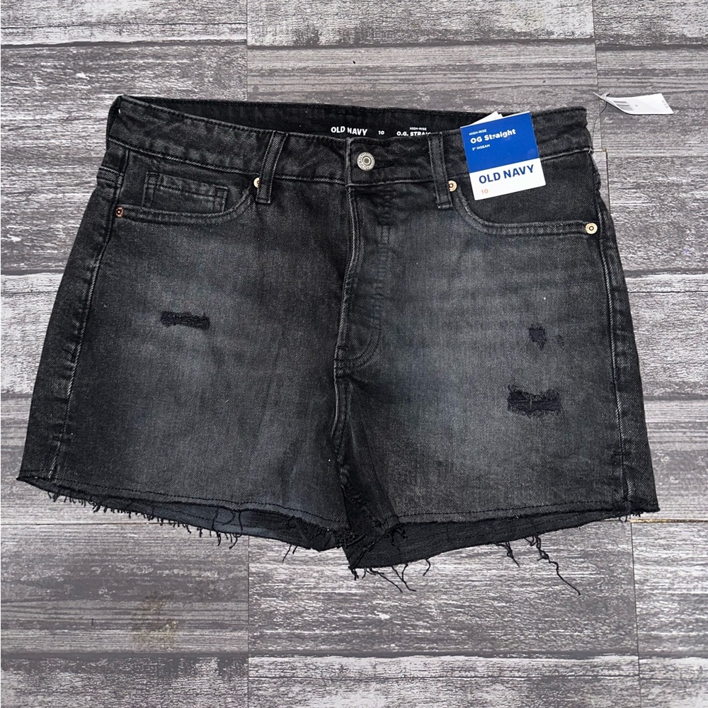 NEW Old Navy  : High-Waisted OG Jean Shorts